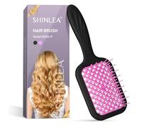 SHINLEA Spazzola Capelli Bagnati e Asciutti, Spazzola Districante per Capelli con Ventilazione a Velocità per Donne, Uomini, Bambini, Riduce le Rotture e i Grovigli