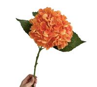 SHINLHUA artificiale realistico Hortensia per, Orangee
