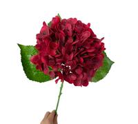 SHINLHUA artificiale realistico Hortensia per, Red