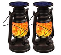 Shinmax Lanterna Solare da Esterno Solari LED Lampada Solare da Esterno Luci Solari Giardino Automatica Energia Solare IP65 Impermeabile Decorativa da Esterno Retrò Giardino,Cortile,Terrace,Portico