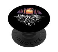 Shinrin-Yoku Disconnect Forest Bathing Tech Break PopSockets PopGrip Adesivo