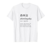 Shinrinyoku Cultura giapponese Natura Amante Regalo Maglietta