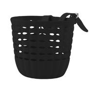 SHINROAD Accessori per biciclette Forniture per bici Cestino anteriore per bici per bambini, grande capacità, forte portante, universale, facile da installare, cestino per bicicletta nero