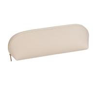 SHINROAD Astuccio impermeabile per cancelleria, impermeabile, in ecopelle, resistente, per la casa e la scuola, Beige, Ex