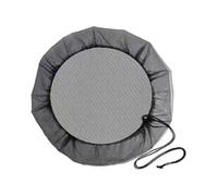 SHINROAD Copertura per secchio resistente alle intemperie in rete antivento, 14 pezzi, copertura per la pioggia, rete con coulisse, ampia applicazione, per esterni, colore nero fine, 90 cm