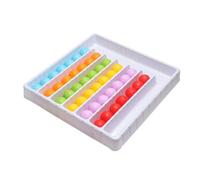 SHINROAD Gioco di colori assortiti, per bambini, in plastica, durevole, per ragazzi, ragazze, cognizione, logico, 1 set