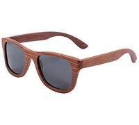 SHINU Occhiali da Sole in Legno con Lenti Polarizzate Occhiali da Sole Fatti a Mano in Bambu per Uomo e Donna-FG6016