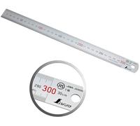 Shinwa 13013 - Righello in acciaio inox, 30 cm, con scala 0,5 mm, righello in acciaio