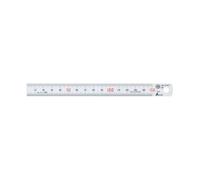 Shinwa Sokutei righello dritto argento grado JIS1 15-100 cm 13005-13048 Giappone