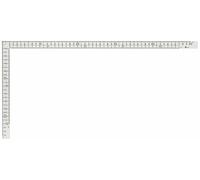 SHINWA Square Sunday Carpenter Ruler 11161 dimensioni 50 cm? E? E25 cm
