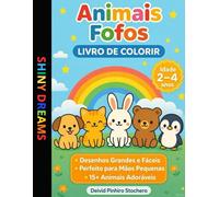Shiny Dreams: Animais Fofos - Livro de Colorir