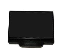 Shiny e-900 - 7 nero tampone di ricambio per e-910 Dater, h-6100 Dater, hm-6100 Dater, h-6440 Dater, h-6556 Numberer, h-6404/DN Dater/Numberer, e-900 Plain self-inker, hm-6000 Plain self-inker