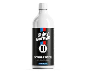 SHINY GARAGE Double Sour Shampoo & Foam, 1 l, shampoo per auto 2 in 1 e schiuma attiva, rimuove i depositi minerali, sicuro per rivestimenti