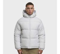 Shiny Puffer Jacket With Hood grigio XXL