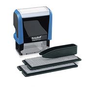 Shiny S-2F Rubber Stamp Ink Pad 88x57mm - Blue (Pack of 2)