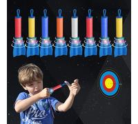 Shinybox LED Luminosi Giocattolo, 8 Pezzi Razzi da Dito per Bambini, Illuminano al Buio Illumina Il Giocattolo per Bambini, LED Giocattoli Bomboniere per Bambini, Regalo di Compleanno per Bambini