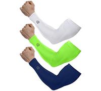 Shinymod Manicotti Braccia Anti-UV Manicotto Braccio di Raffreddamento con Protezione Solare UPF 50+ Manicotti a Compressione Tatuaggio di Copertina per Uomo Donna, per Ciclismo, Golf