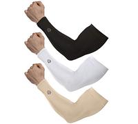 Shinymod Manicotti Braccia Anti-UV Manicotto Braccio di Raffreddamento con Protezione Solare UPF 50+ Manicotti a Compressione Tatuaggio di Copertina per Uomo Donna, per Ciclismo, Golf
