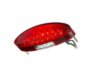 ShinYo - Fanale posteriore a LED NUMBER1 con illuminazione numerata, unisex, multiuso, in plastica