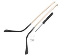 SHINYPASING 1 Paio Aste Ricambio Occhiali in Metallo Dorato, Design Snello e Confortevole, Adatto per Occhiali da Vista da Sole, Riduce la Pressione Sulle Orecchie