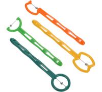 SHINYPASING Allenatore Muscolare per Lingua 4 Pezzi in Plastica per Esercizi Orali e Allenamento della Funzione Muscolare Orale per Comunicazione e Allenamento Orale