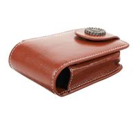 SHINYPASING Bustina Porta Trucchi e Specchio Integrato Mini Leggera e Compatta in Poliestere e Pu con Chiusura a Bottone da Viaggio per Donne e Feste