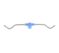 SHINYPASING Gancio Verticale per Porta Infusione in Acciaio Inox 2 Pezzi, Accessorio per Supporto Flebo Ospedaliero, Ganci Resistenti per Pali Infusione Clinica Uso Professionale