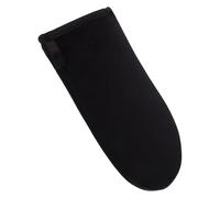 SHINYPASING Guanto Abbronzante Nero Floccato Morbido per Applicatore Autoabbronzante Corpo e Schiena, Kit Guanto Applicatore Lozione Autoabbronzante per Distribuzione Uniforme senza Sole