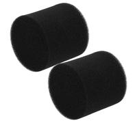 SHINYPASING Inserto in Spugna Cilindrico per Porta Aria Subwoofer 2 Pezzi (63×60 Mm) per Ottimizzazione Bass Reflex, Riduzione Rumore e Protezione Polvere Altoparlante Portatile