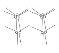 SHINYPASING Molla per Forbici da Potatura in al Manganese Set 10pezzi Resistente alla Ruggine e Infrangibile, per Riparazioni e degli Attrezzi da Giardino