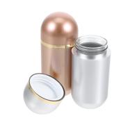 SHINYPASING Organizzatore di Pillole 2 Pezzi Contenitori Plastico da 10ml Mini Flaconi Portapillole Piccoli per Viaggio e Ufficio, Custodia Versatile per Medicinali e Integratori