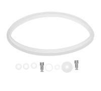 SHINYPASING Set Anelli di Tenuta e Valvole a Galleggiante in Silicone per Pentola a Pressione Elettrica 5l/6l, Kit Ricambi Guarnizioni di Tenuta Compatibili, Sostituzione Facile e Resistente