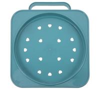 SHINYPASING Supporto per Bombola di Gas con Maniglia e Ruote, Base Mobile per Bombola di Propano Stabile e Facile da Trasportare, Carrello Portabombola Cucina con Vassoio Porta Serbatoio