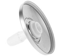 SHINYPASING Testina Rotante Sostitutiva in Acciaio Inox Base Robusta, Accessorio per Mop Manuale, per Pulizie di Pavimenti in Casa e Ufficio