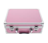 SHINYPASING Valigetta Portautensili in Lega di Alluminio Resistente e Portatile Grande Capacità per Cosmetici e Forniture Mediche Uso Professionale e Quotidiano