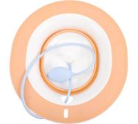 SHINYPASING Vasca Sitz Bath in Plastica Rosa per Donne Post Parto con Funzione di Ammollo Intimo e Adattabile al Wc, per Emorroidi e Recupero