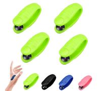 ShinySlim De_toxification e SLI_mming LI4 punti di agopressione clip, emicrania sollievo clip punto di pressione clip di massaggio, facile efficace sollievo ansia tensione (Verde)