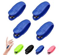 ShinySlim De_toxification e SLI_mming LI4 punti di agopressione clip, emicrania sollievo clip punto di pressione clip di massaggio, facile efficace sollievo ansia tensione (Blu)
