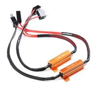 SHINYY 2PCS H7 LED Lampadine Decodificatore Anti Errore Canbus Decoder Adattatore, H7 LED Faro Anti-sfarfallio Correzione Errori del Dashboard H7 Carico Resistore Canceller, Anti-interferenza