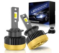 SHINYY Lampadine D4S D4R LED per Fari, 2023 Nuovo CANBUS Anti Errore 120W 6000K Xeno Bianco Lampade LED D4S per Auto Anabbaglianti Abbaglianti Kit di Conversione, Sostituire Luce Xeno HID, 2PCS