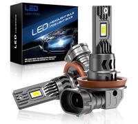 SHINYY Lampadine H11 H9 H8 LED 26000LM, Nuova Potenti 6500K Bianca Fredda Lampade LED H7 per Auto Fari Anabbaglianti/Abbaglianti/Nebbia, Plug and Play, Pack da 2