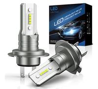 SHINYY Lampadine H7 LED Fari per Auto e Moto, 16000LM 6500K Bianco Freddo 12V LED H7 Abbagliante e Anabbaglianti 300% Luminoso Kit di Conversione, Sostituire Lampade Alogene e Xeno, 2PCS