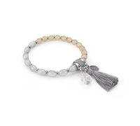 Shipenophy Bracciale con Perline di, Pendente con Nappa Regolabile | Materiali durevoli, design elegante, 21 perle, adatto per le donne