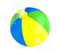 Shipenophy Irrigatore per Pallone da Spiaggia, Divertimento Gonfiabile in | Giocattolo per feste in acqua, beccucci multipli, facile da gonfiare, ottimo per il cortile
