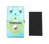 Shipenophy Pedale Tremolo con Controllo della Modulazione | Materiale in lega di zinco, utilizzo in performance dal vivo, controlli intuitivi, selettore della forma d\'onda
