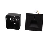 Shipenophy Segnapassi per Esterni, IP65 Alluminio LED Segnapasso LED Crepuscolo all'alba Sensore da Incasso 3W per Appartamento