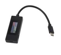 Shipenophy Tester USB C con Schermo a Colori e Funzione Bidirezionale | Design compatto, monitora lo stato di carica, supporta test 4-30 V, display LCD, misura ingresso e uscita