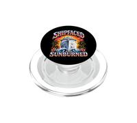 Shipfaced E Sunburned Divertente Crociera Party PopSockets PopGrip per MagSafe