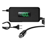 Shiptree Caricatore da 42 V 2 A con indicatore di carica a LED (%), per Xiaomi M365/M365 Pro/1S/Pro 2/Essential/3 e per S-egway-N-inebot ES1/ES2/ES3/ES4/Max G30/F25/F30/F40/S/Max