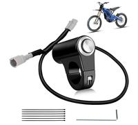 SHIQINHA Interruttore di abbattimento del faro compatibile con Surron Light Bee X e S Talaria String MX3 Segway X160 X260 Electric Dirt Bike, interruttore on/off della luce per Sur ron LBX E-Bike Pro